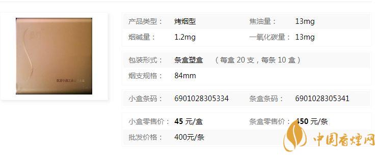 蘇煙軟金砂xs多少錢一包價(jià)格？蘇煙軟金砂XS價(jià)格及參數(shù)一覽