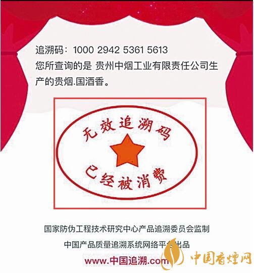 貴煙（國酒香30）真假鑒別，防偽碼很很重要